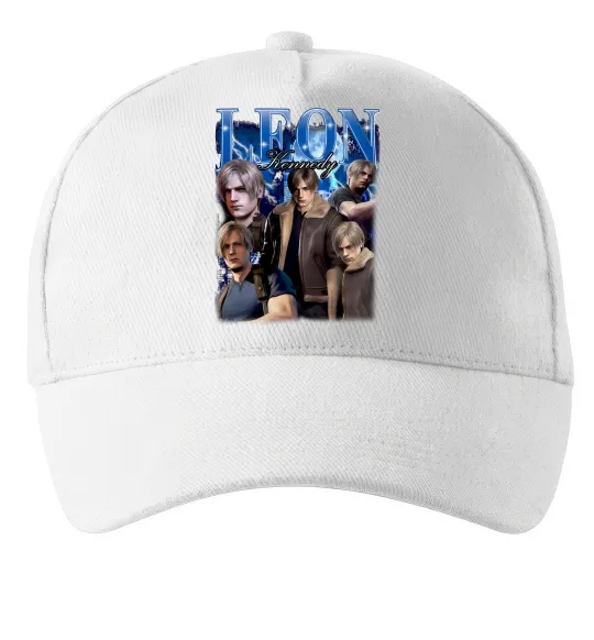 Кепка Leon Kennedy Resident Evil Белый фото