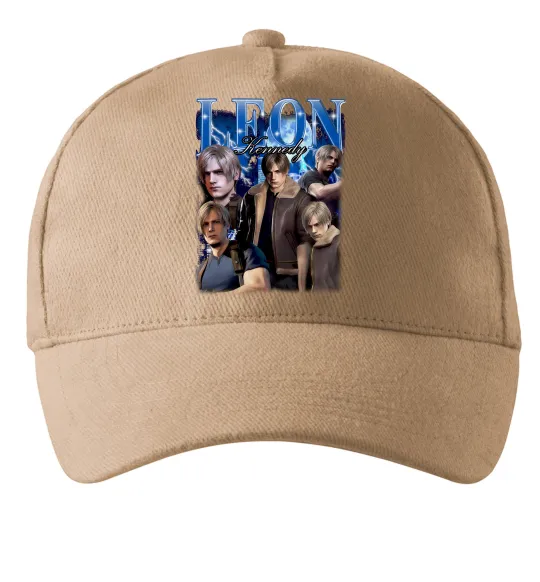 Кепка Leon Kennedy Resident Evil Песочный фото