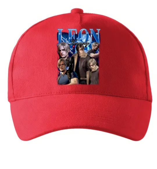 Кепка Leon Kennedy Resident Evil Красный фото
