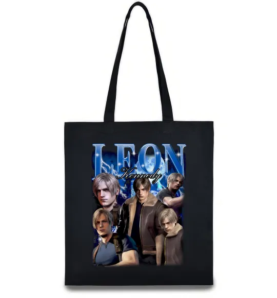 Еко-сумка Leon Kennedy Resident Evil Чорний фото
