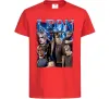 Детская футболка Leon Kennedy Resident Evil Красный фото