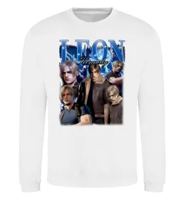 Світшот Leon Kennedy Resident Evil Білий фото