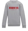 Дитячий світшот Resident Evil logo Сірий меланж фото