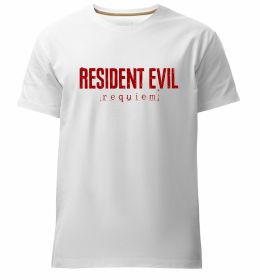 Мужская премиум футболка Resident Evil logo