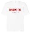 Футболка Оверсайз Resident Evil logo Білий фото
