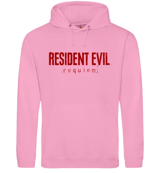 Женская толстовка (худи) Resident Evil logo Розовый фото