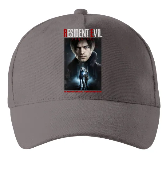 Кепка Virus didn`t break us Resident Evil Серый фото
