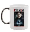 Чашка з кольоровою ручкою Virus didn`t break us Resident Evil Срібло фото