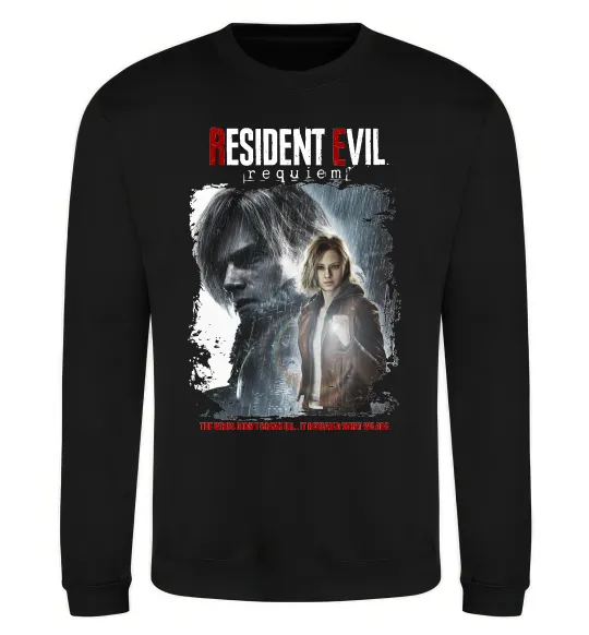 Свитшот Requiem Resident Evil Черный фото