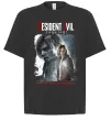 Футболка Оверсайз Requiem Resident Evil Чорний фото