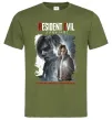 Чоловіча футболка Requiem Resident Evil Оливковий фото