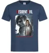 Чоловіча футболка Requiem Resident Evil Темно-синій фото