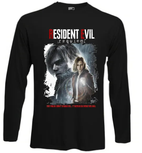 Лонгслів Requiem Resident Evil Чорний фото