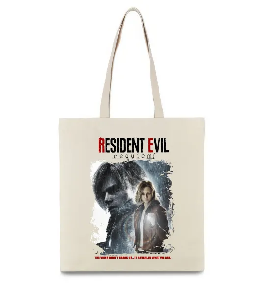 Еко-сумка Requiem Resident Evil Бежевий фото