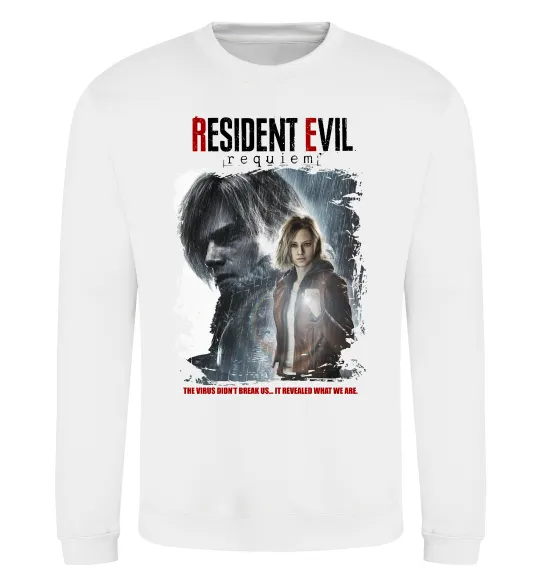 Свитшот Requiem Resident Evil Белый фото