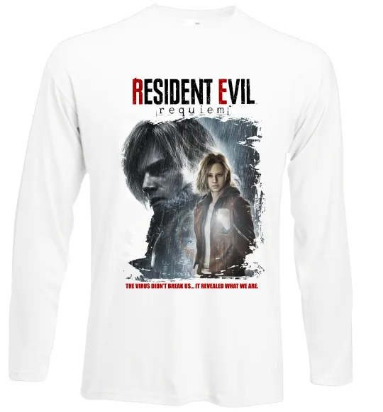 Лонгслів Requiem Resident Evil Білий фото