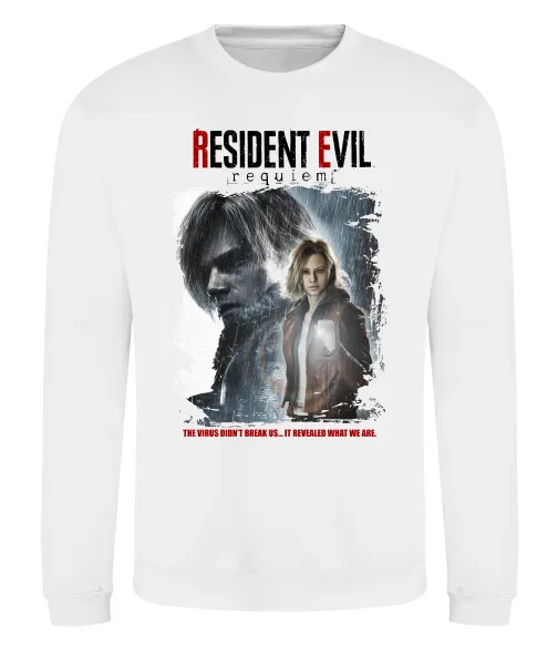 Світшот Requiem Resident Evil Білий фото