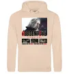 Чоловіча толстовка (худі) Requiem for the dead Resident Evil Пісочний фото