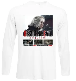 Лонгслів Requiem for the dead Resident Evil Білий фото