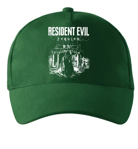 Кепка Resident Evil Requiem poster Темно-зеленый фото