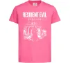 Детская футболка Resident Evil Requiem poster Ярко-розовый фото