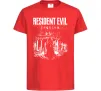 Детская футболка Resident Evil Requiem poster Красный фото