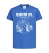 Детская футболка Resident Evil Requiem poster Ярко-синий фото