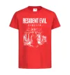 Детская футболка Resident Evil Requiem poster Красный фото