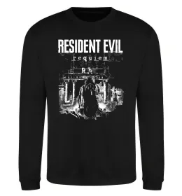 Свитшот Resident Evil Requiem poster Черный фото