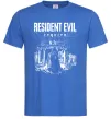Чоловіча футболка Resident Evil Requiem poster Яскраво-синій фото