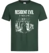 Чоловіча футболка Resident Evil Requiem poster Темно-зелений фото