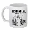Чашка керамическая Resident Evil Requiem poster Белый фото