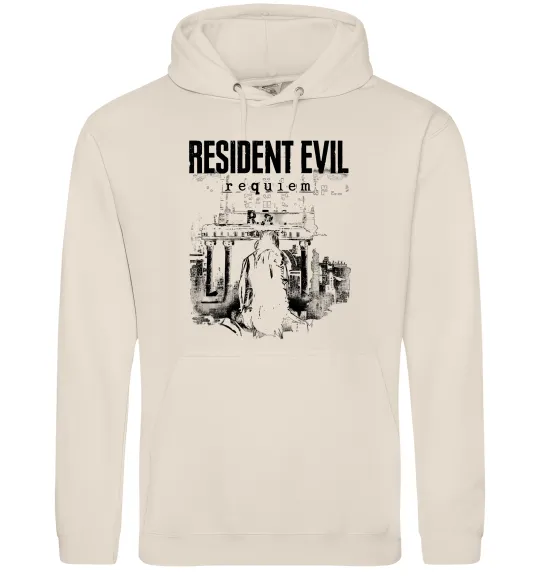 Женская толстовка (худи) Resident Evil Requiem poster Таш фото