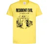 Детская футболка Resident Evil Requiem poster Лимонный фото