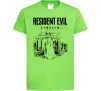 Детская футболка Resident Evil Requiem poster Лаймовый фото