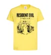 Детская футболка Resident Evil Requiem poster Лимонный фото