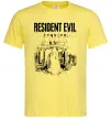 Чоловіча футболка Resident Evil Requiem poster Лимонний фото