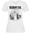 Женская футболка Resident Evil Requiem poster Белый фото