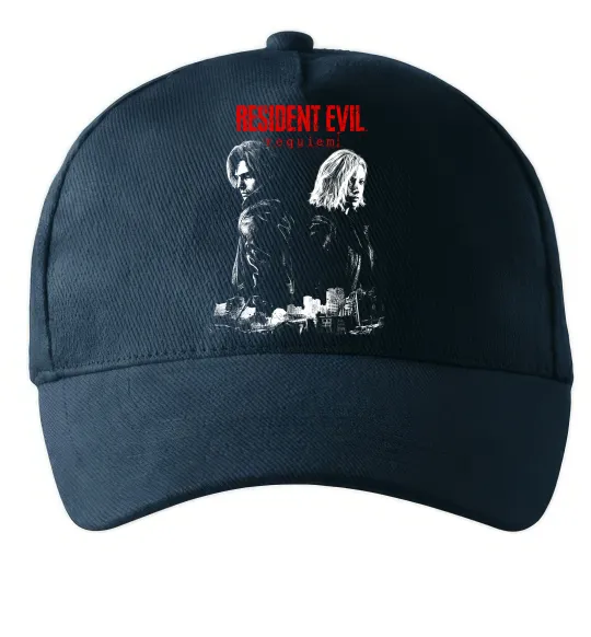 Кепка Resident Evil Leon and Grace Темно-синий фото