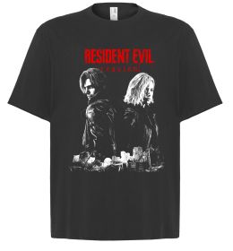 Футболка Оверсайз Resident Evil Leon and Grace