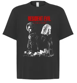 Футболка Оверсайз Virus didn`t break us Resident Evil Білий фото