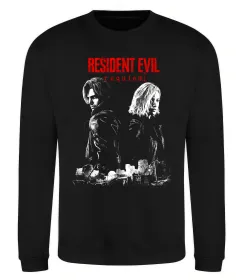 Світшот Virus didn`t break us Resident Evil Білий фото