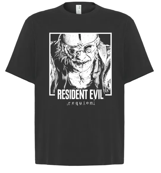 Футболка Оверсайз Resident Evil Черный фото