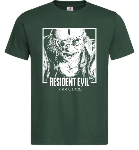 Чоловіча футболка Resident Evil Темно-зелений фото