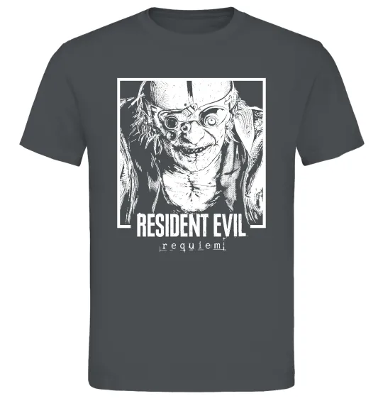 Чоловіча футболка Resident Evil Графіт фото
