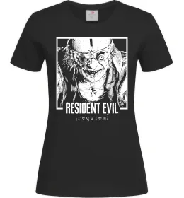 Женская футболка Resident Evil Черный фото