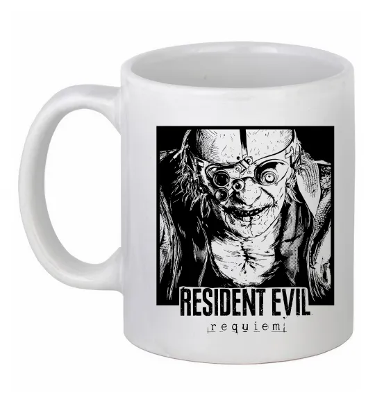 Чашка керамическая Resident Evil Белый фото