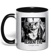 Чашка з кольоровою ручкою Resident Evil Чорний фото