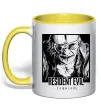 Чашка з кольоровою ручкою Resident Evil Лимонний фото
