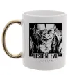 Чашка з кольоровою ручкою Resident Evil Золото фото